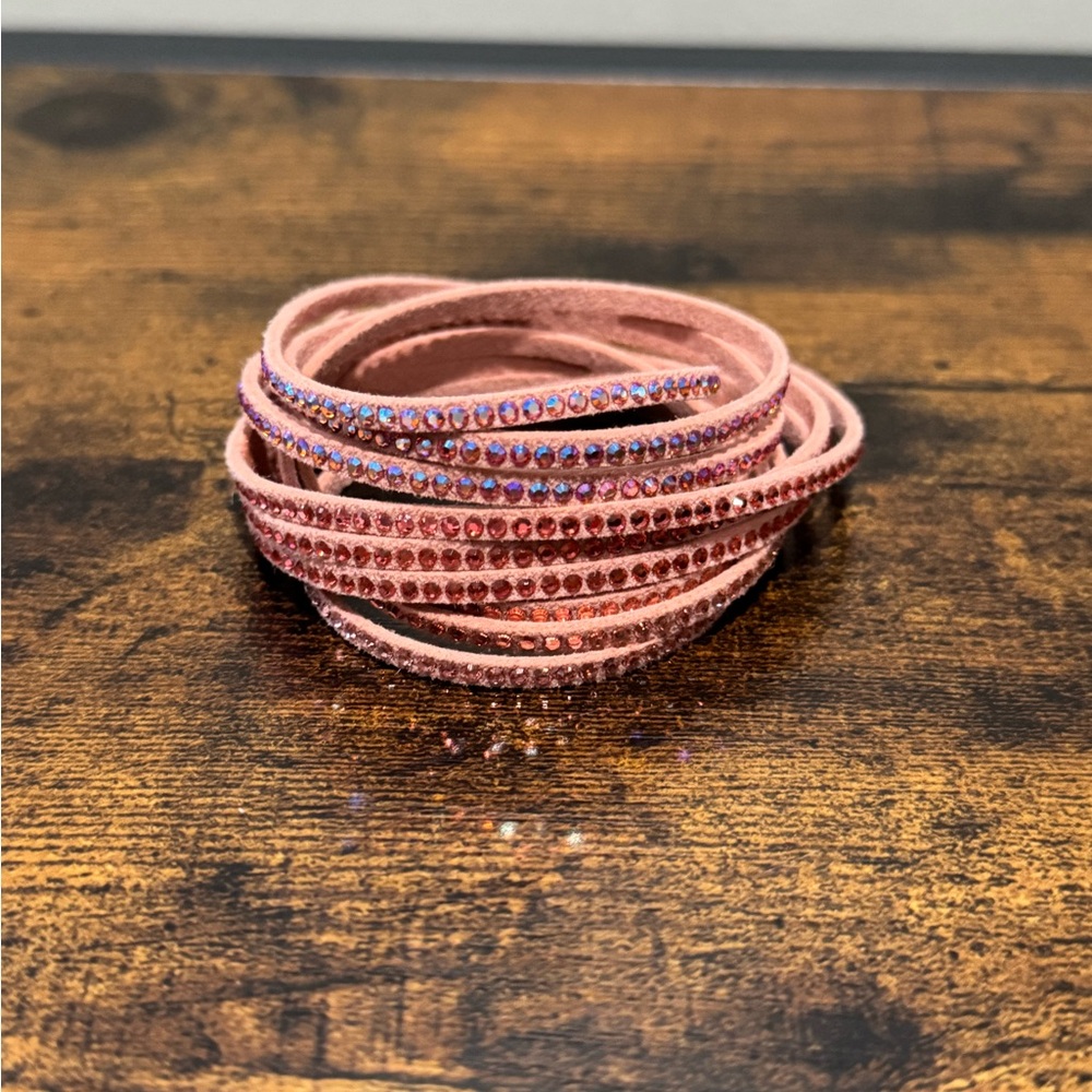 Wrap-Star Bracelet, Coral